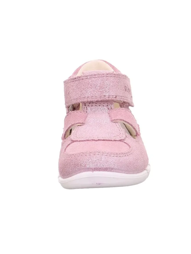 superfit Sandalen^Leder-Halbsandalen in Rosa