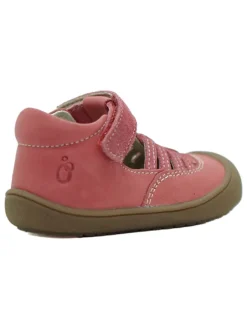 lamino Sandalen^Leder-Halbsandalen in Rot