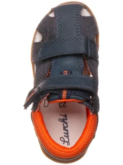 Leder-Halbsandalen 