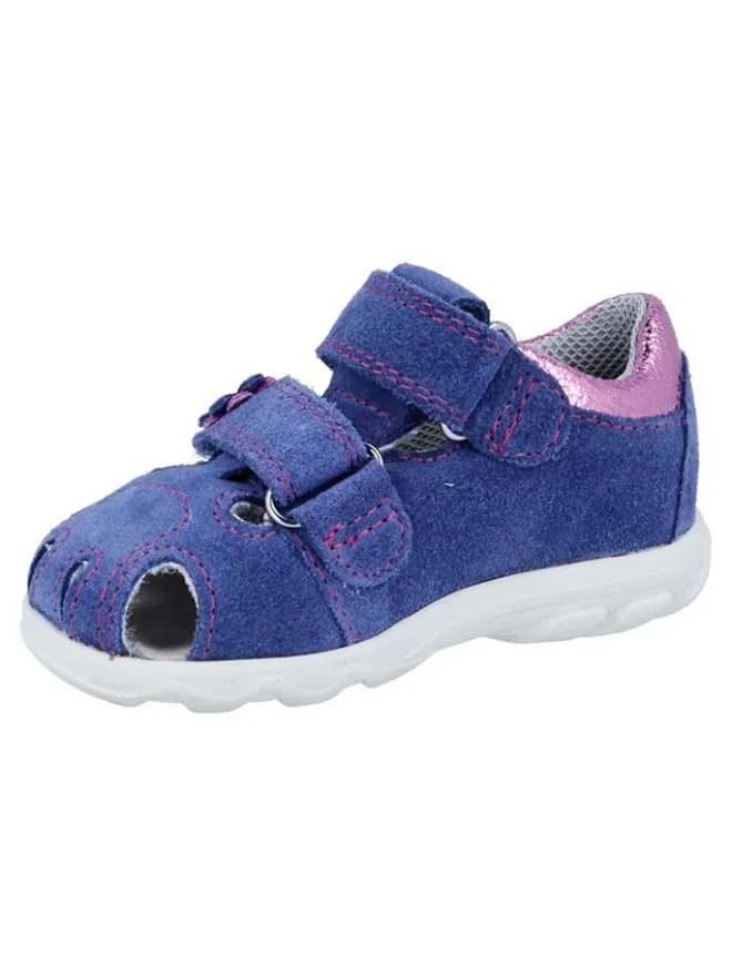 Richter Shoes Sandalen·Halbsandalen^Leder-Halbsandalen "Juno" in Blau