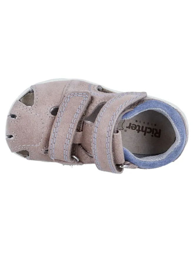 Richter Shoes Sandalen|Sandalen·Halbsandalen^Leder-Halbsandalen "Juno" in Beige