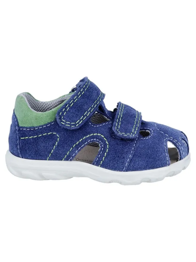 Leder-Halbsandalen "Juno" in Dunkelblau>Richter Shoes Hot
