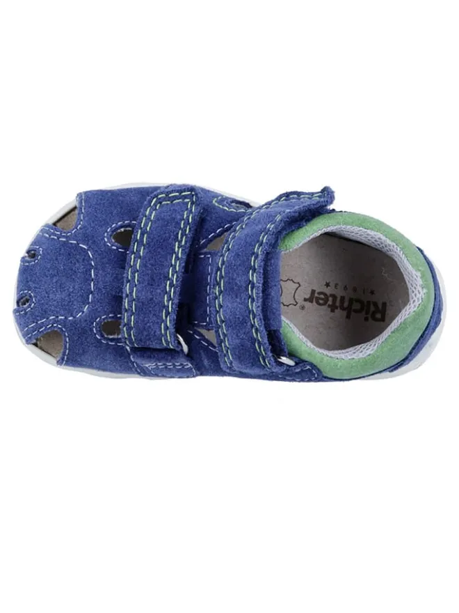 Leder-Halbsandalen "Juno" in Dunkelblau>Richter Shoes Hot