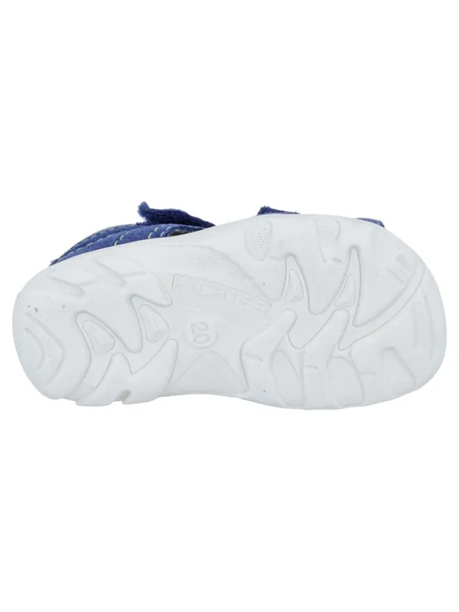 Leder-Halbsandalen "Juno" in Dunkelblau>Richter Shoes Hot