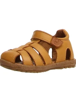 Leder-Halbsandalen 
