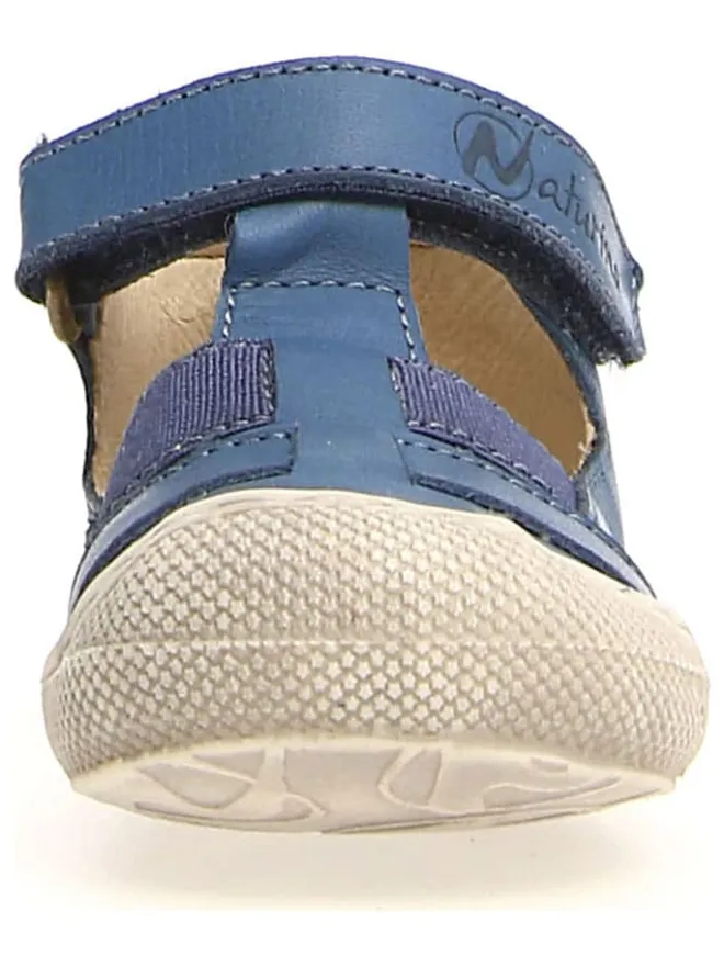 Naturino Sandalen^Leder-Halbsandalen "Langen" in Blau