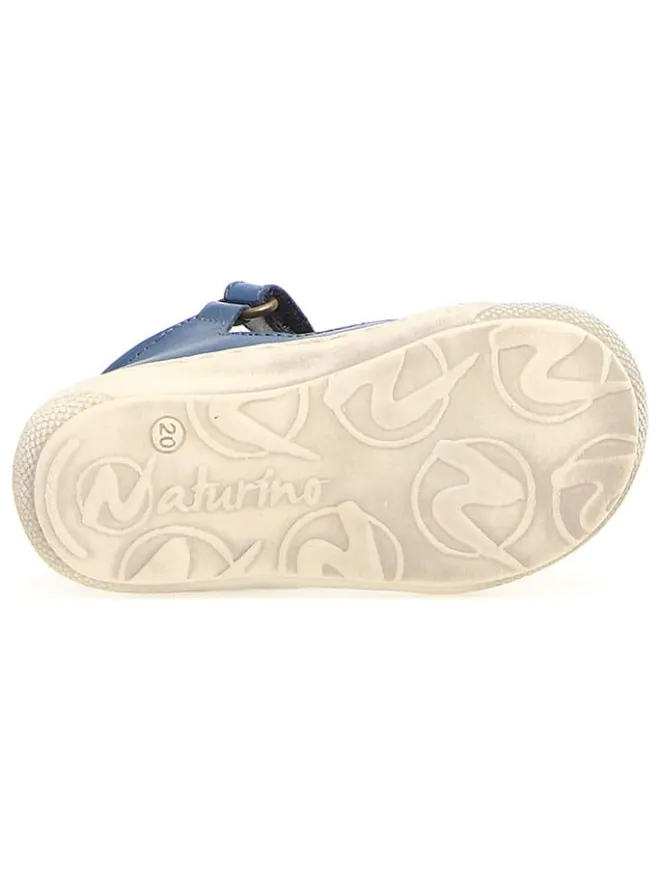 Naturino Sandalen^Leder-Halbsandalen "Langen" in Blau