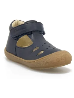 Naturino Sandalen^Leder-Halbsandalen "Mag" in Dunkelblau