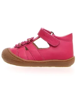 Leder-Halbsandalen "Maggie" in Pink>Naturino Clearance
