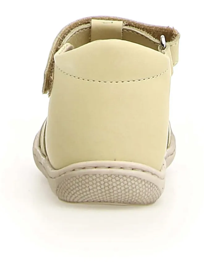 Leder-Halbsandalen "Maggy" in Gelb>Naturino Clearance