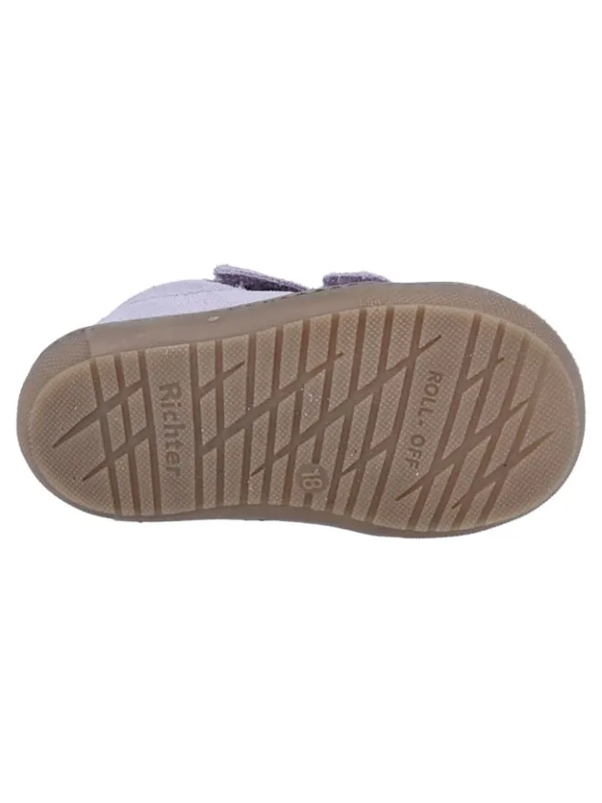 Leder-Halbsandalen "Maxi" in Lila>Richter Shoes