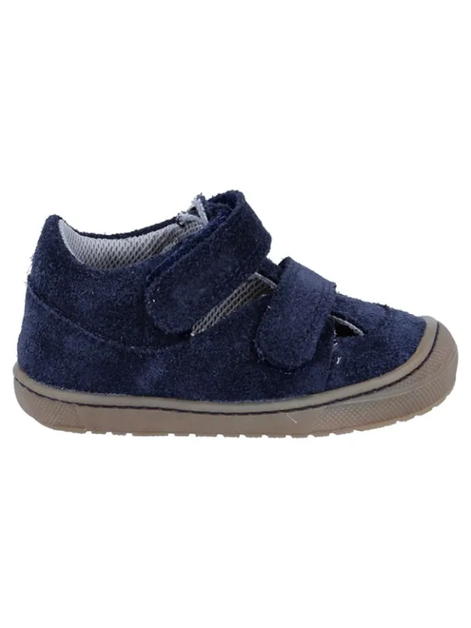 Leder-Halbsandalen "Maxi" in Dunkelblau>Richter Shoes Best