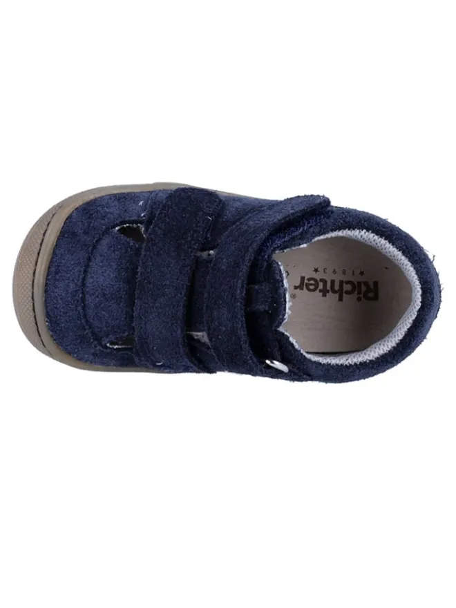 Leder-Halbsandalen "Maxi" in Dunkelblau>Richter Shoes Best