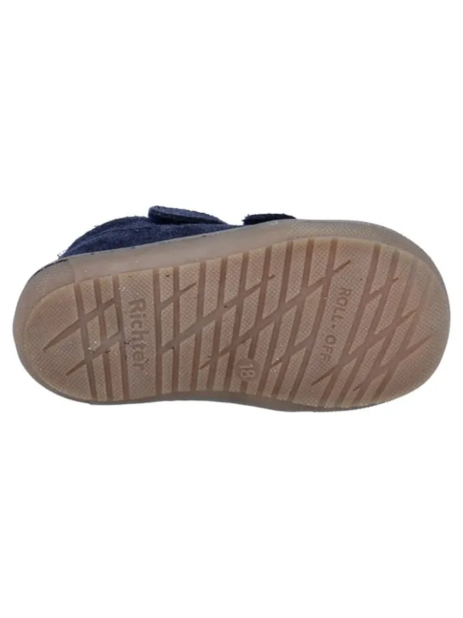 Leder-Halbsandalen "Maxi" in Dunkelblau>Richter Shoes Best