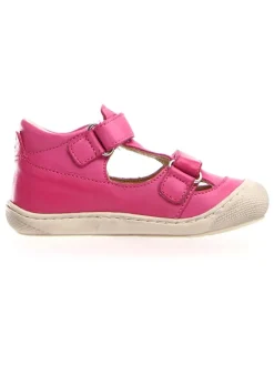 Naturino Sandalen^Leder-Halbsandalen "Puffy" in Pink