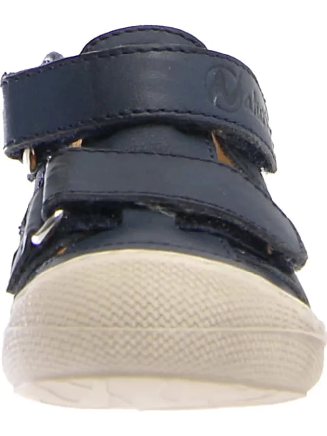 Naturino Sandalen^Leder-Halbsandalen "Puffy" in Dunkelblau