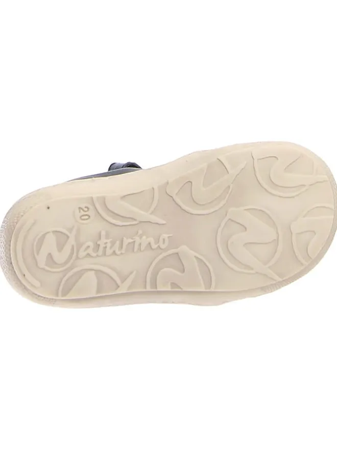 Naturino Sandalen^Leder-Halbsandalen "Puffy" in Dunkelblau