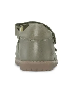 Leder-Halbsandalen 