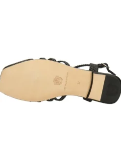 Leder-Halbsandalen 
