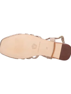 Leder-Halbsandalen 