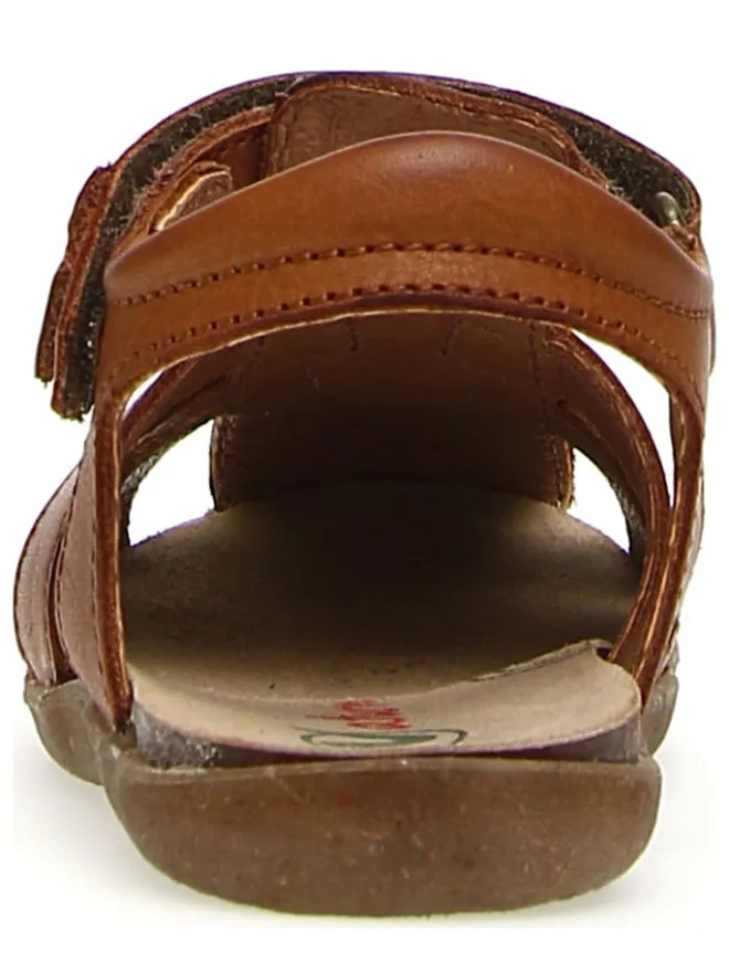 Naturino Sandalen|Sandalen·Halbsandalen^Leder-Halbsandalen "Scout" in Braun