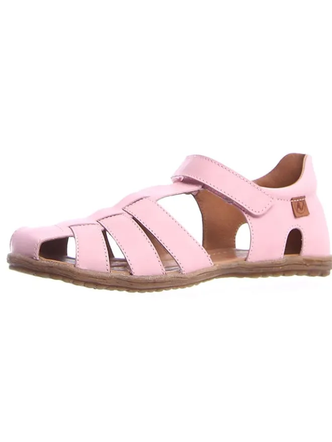 Leder-Halbsandalen "See" in Rosa>Naturino New