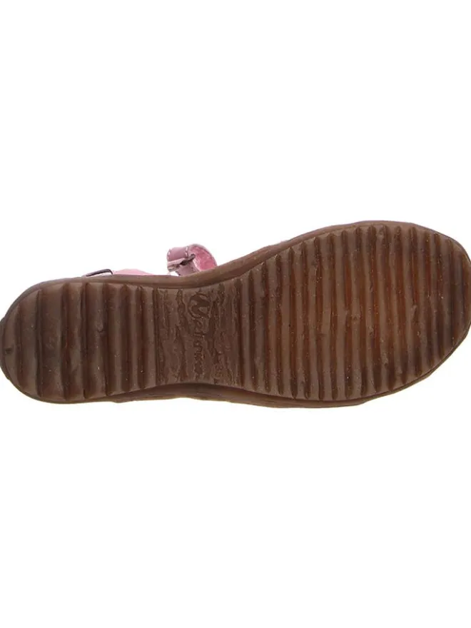 Leder-Halbsandalen "See" in Rosa>Naturino New