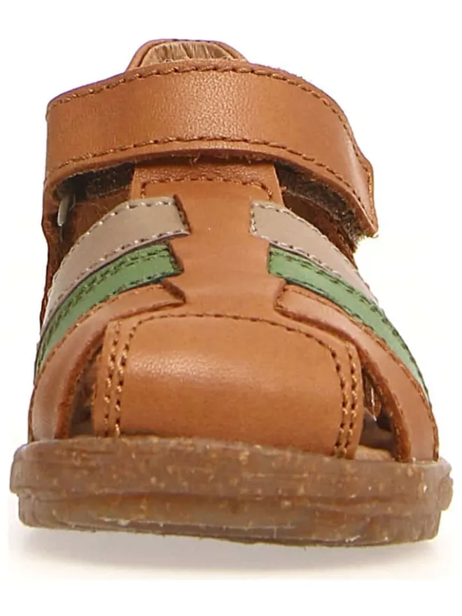 Leder-Halbsandalen "See" in Hellbraun>Naturino Hot