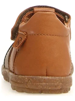 Leder-Halbsandalen 