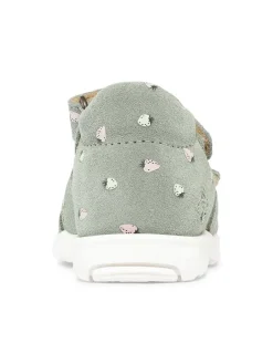 Leder-Halbsandalen 