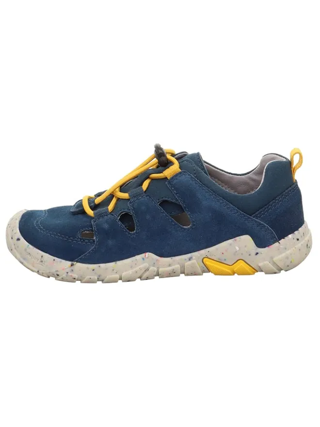 Leder-Halbsandalen "Trace" in Blau>superfit New