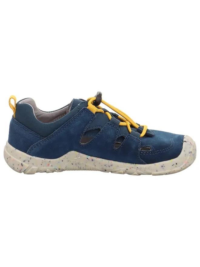 Leder-Halbsandalen "Trace" in Blau>superfit New