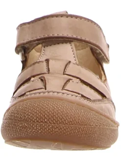 Leder-Halbsandalen 