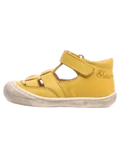 Leder-Halbsandalen 