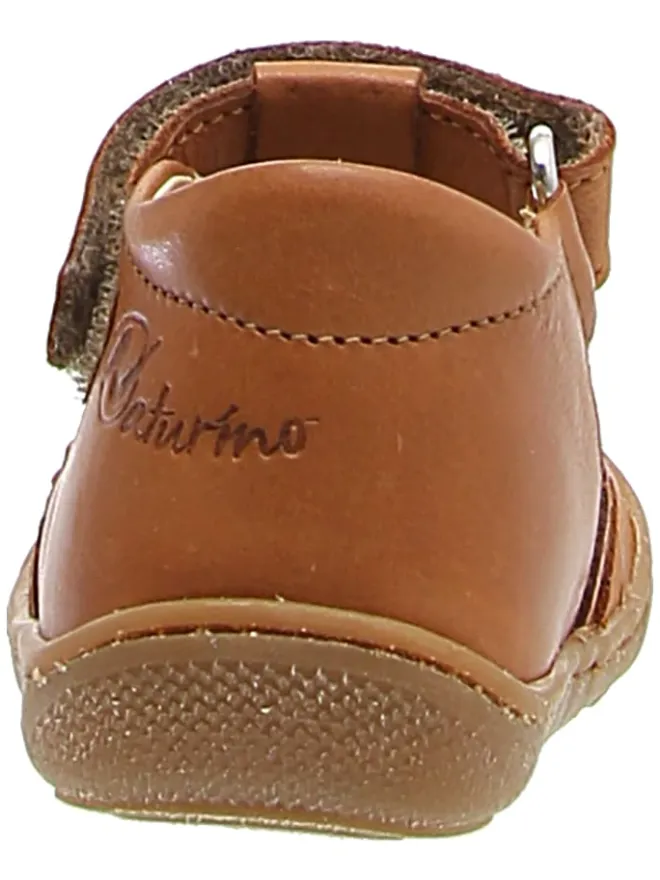 Leder-Halbsandalen "Wad" in Hellbraun>Naturino Hot