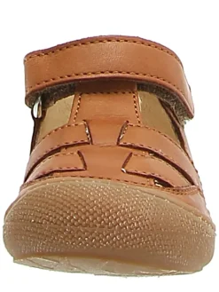 Leder-Halbsandalen 