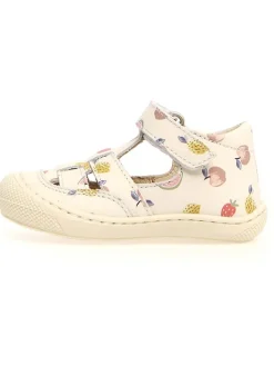 Naturino Sandalen|Sandalen·Halbsandalen^Leder-Halbsandalen "Wad" in Creme