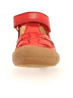 Leder-Halbsandalen 