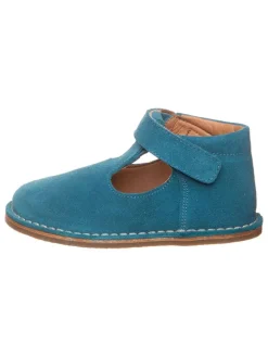 lamino Halbschuhe|Ballerinas^Leder-Halbschuhe in Blau
