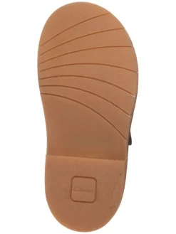 Leder-Halbschuhe in Dunkelblau><noscript><img width=