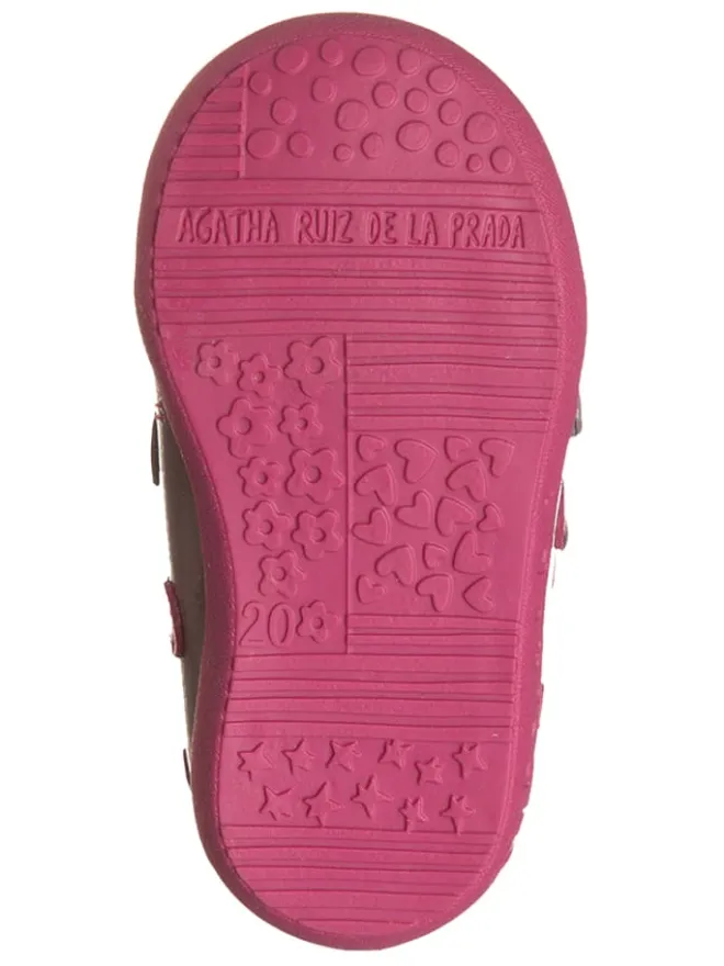 Agatha Ruiz de la Prada Halbschuhe^Leder-Halbschuhe in mauve/ pink