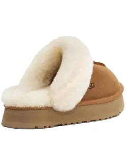 UGG Hausschuhe|Clogs & Pantoletten^Leder-Hausschuhe 