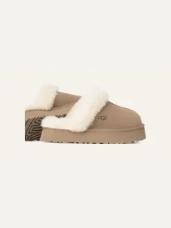 UGG Hausschuhe|Clogs & Pantoletten^Leder-Hausschuhe 