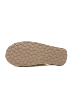 billowy Hausschuhe^Leder-Hausschuhe in Khaki