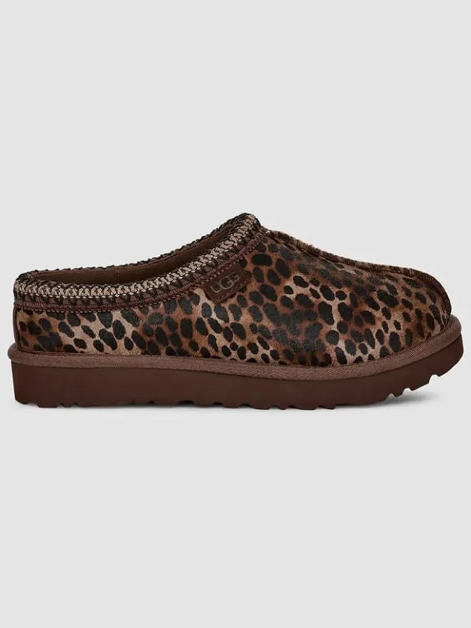 Leder-Hausschuhe "Tasman Caspian" in Braun/ Schwarz>UGG