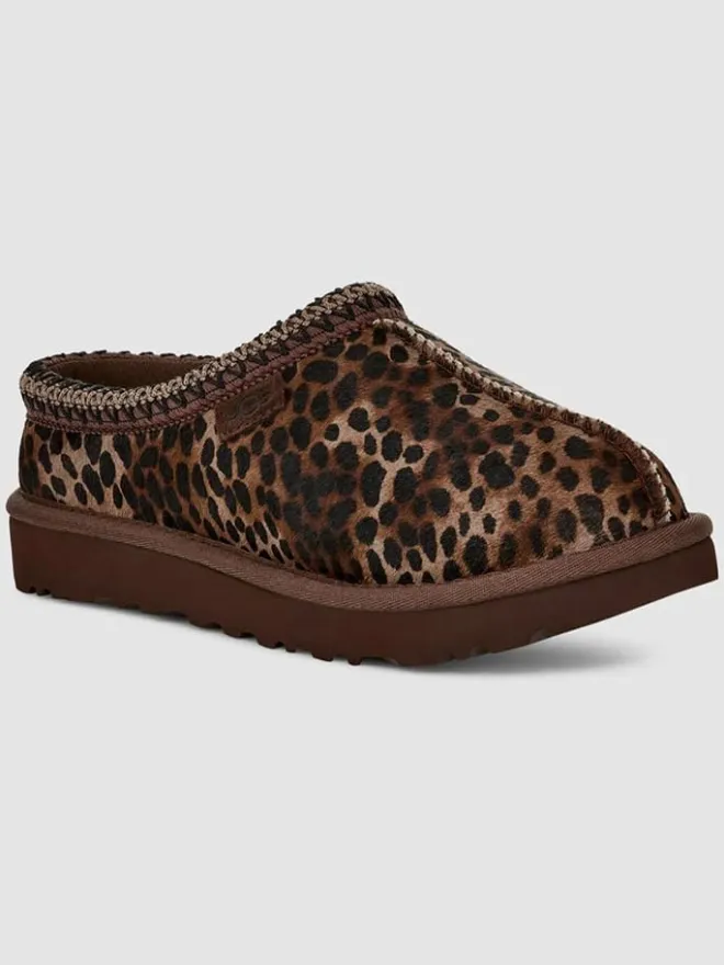 Leder-Hausschuhe "Tasman Caspian" in Braun/ Schwarz>UGG