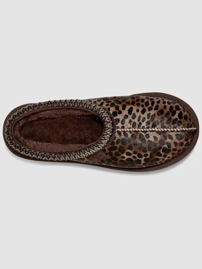 Leder-Hausschuhe "Tasman Caspian" in Braun/ Schwarz>UGG