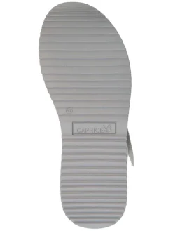 Caprice Sandalen^Leder-Keilsandaletten in Weiß