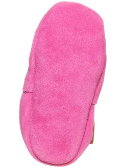 lamino Krabbelschuhe^Leder-Krabbelschuhe in Pink