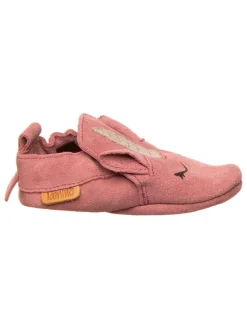 lamino Krabbelschuhe^Leder-Krabbelschuhe in Rot
